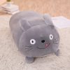 Cute Cartoon Animal Plush Pillow - Adorable Fat Dog, Cat & Friends!