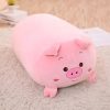 Cute Cartoon Animal Plush Pillow - Adorable Fat Dog, Cat & Friends!