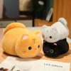 Cute Cartoon Cat Plush Pillow - Adorable Stuffed Animal for Kids' Gifts