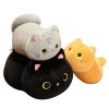Cute Cartoon Cat Plush Pillow - Adorable Stuffed Animal for Kids' Gifts