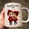 Cute Cartoon Couple Together Since Personalized Mug, Gift for him, Gift for her Cute Cartoon Couple Together Since Personalized Mug, Gift for him, Gift for her