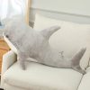 Cute Cartoon Giant Shark Whale Plush Pillow - Cozy Home Decor for Kids