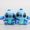Cute Cartoon Lilo & Stitch Plush Keychain - 10 Pcs Kawaii Gift Set