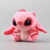 Cute Cartoon Lilo & Stitch Plush Keychain - 10 Pcs Kawaii Gift Set