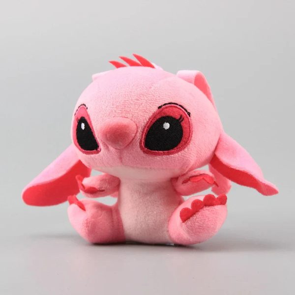 Cute Cartoon Lilo & Stitch Plush Keychain - 10 Pcs Kawaii Gift Set