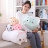 Cute Cartoon Plush Pillow - Soft Fat Dog, Cat, Totoro & More! Perfect Gift!