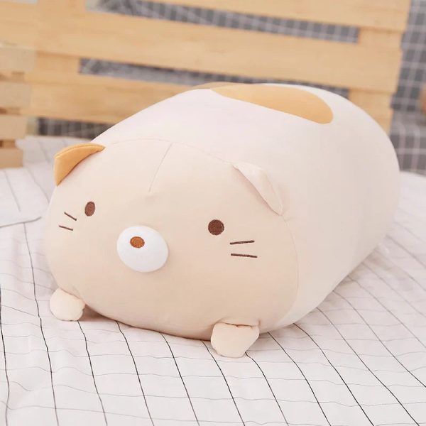 Cute Cartoon Plush Pillow - Soft Fat Dog, Cat, Totoro & More! Perfect Gift!