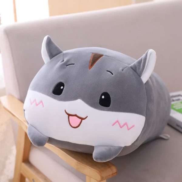 Cute Cartoon Plush Pillow - Soft Fat Dog, Cat, Totoro & More! Perfect Gift!