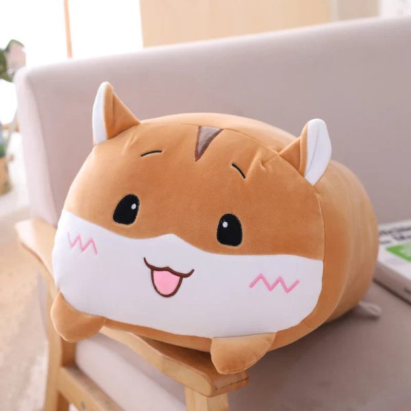 Cute Cartoon Plush Pillow - Soft Fat Dog, Cat, Totoro & More! Perfect Gift!