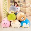 Cute Cartoon Plush Pillow - Soft Fat Dog, Cat, Totoro & More! Perfect Gift!