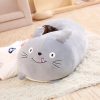 Cute Cartoon Plush Pillows: Adorable Fat Dog, Cat, Totoro & More!