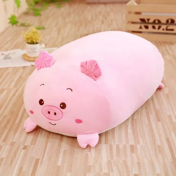 Cute Cartoon Plush Pillows: Adorable Fat Dog, Cat, Totoro & More!