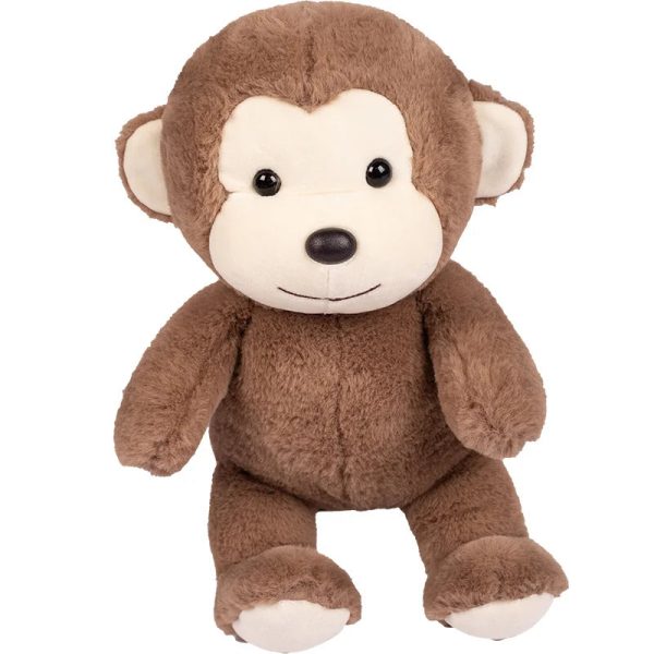 Cute Cartoon Plushie Toys: Bunny, Elephant, Cat, Panda & Monkey