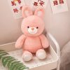 Cute Cartoon Plushie Toys: Bunny, Elephant, Cat, Panda & Monkey