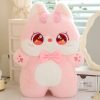 Cute Cat Bowtie Plush Toy - Soft Throw Pillow for Kids & Girlfriends