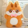 Cute Cat Bowtie Plush Toy - Soft Throw Pillow for Kids & Girlfriends