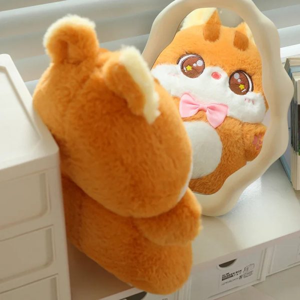 Cute Cat Bowtie Plush Toy - Soft Throw Pillow for Kids & Girlfriends