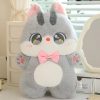 Cute Cat Bowtie Plush Toy - Soft Throw Pillow for Kids & Girlfriends
