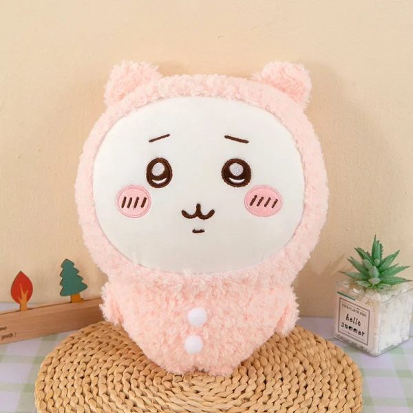 Cute Chikawas Plush Doll Kawaii Bear Keychain Toy Gift