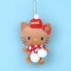 Cute Christmas Scarf Plush Toy