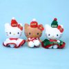 Cute Christmas Scarf Plush Toy