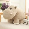 Cute Chubby Hippo & Elephant Plush Toys