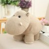 Cute Chubby Hippo & Elephant Plush Toys