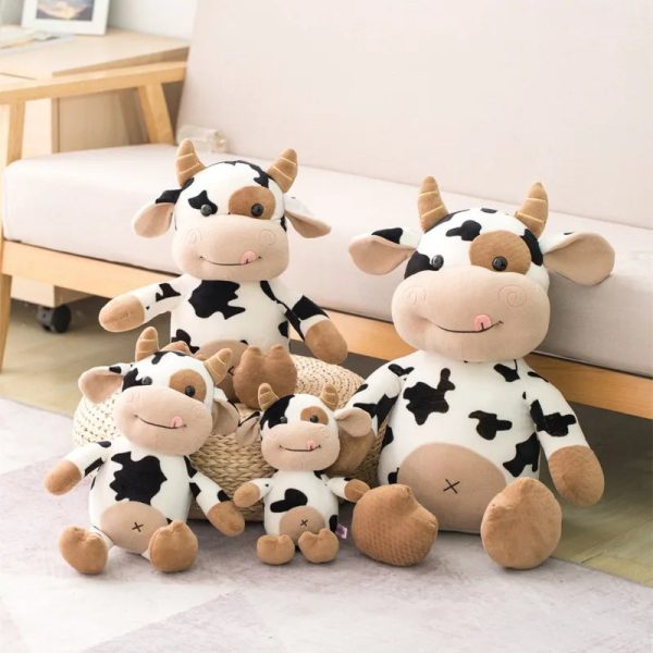 Cute Cow Plush Toy - Adorable Calf Mascot for Fun Gifts & Activities