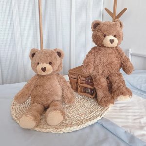 Cute Curly Teddy Bear Plush Toy - Perfect Gift for Kids & Home Decor