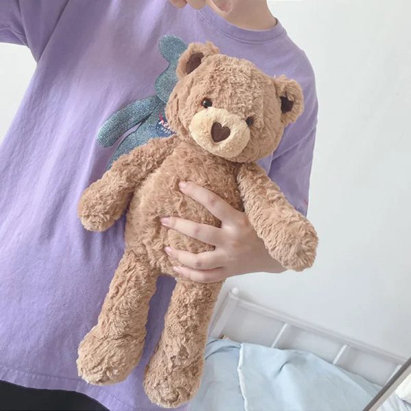 Cute Curly Teddy Bear Plush Toy - Perfect Gift for Kids & Home Decor