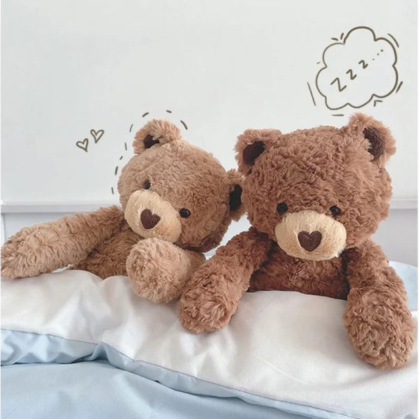 Cute Curly Teddy Bear Plush Toy - Perfect Gift for Kids & Home Decor