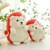 Cute Detachable Apple Hedgehog Plush Doll - Perfect Holiday Gift for Kids!