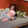 Cute Dinosaur Weighted Plush Toy - Soft Stuffed Pillow for Kids' Gifts