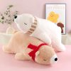 Cute Dolphin Plush Pillow Soft Stuffed Animal Cushion for Kids and Adults