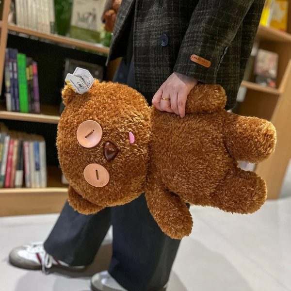 Cute Duck Plush Teddy Keychain and Mini Pillow