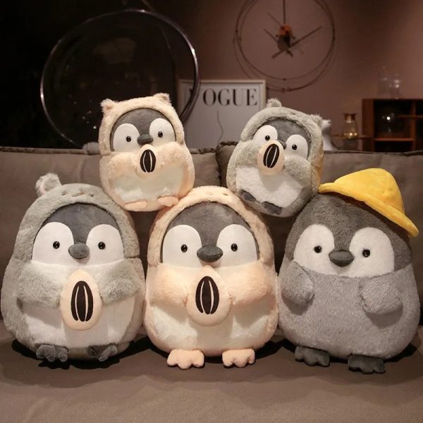 Cute Fat Penguin Plush Doll 25 to 45cm