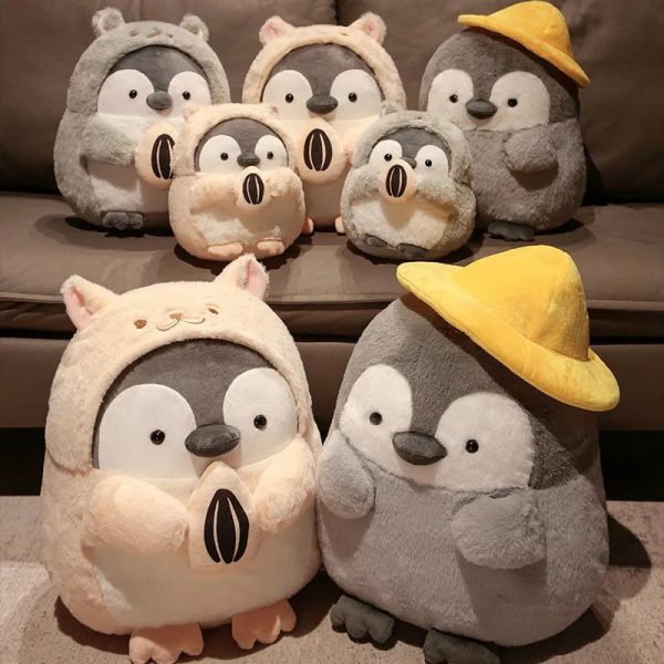 Cute Fat Penguin Plush Doll 25 to 45cm