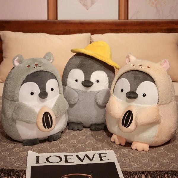 Cute Fat Penguin Plush Doll 25 to 45cm