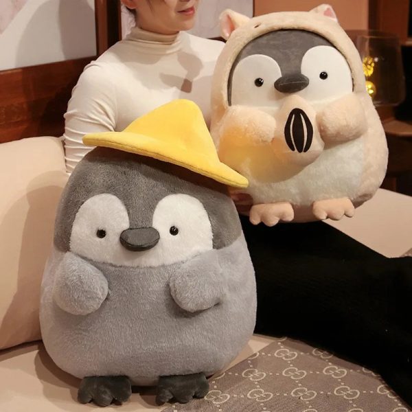 Cute Fat Penguin Plush Doll 25 to 45cm