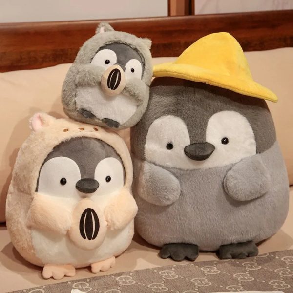 Cute Fat Penguin Plush Doll 25 to 45cm