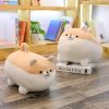 Cute Fat Shiba Inu Plush Toy - Soft Animal Pillow for Kids & Gifts