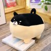 Cute Fat Shiba Inu Plush Toy - Soft Animal Pillow for Kids & Gifts