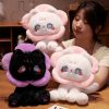 Cute Floral Cat Plush Toy 30cm Soft Stuffed Doll Cute Floral Cat Plush Toy 30cm Soft Stuffed Doll