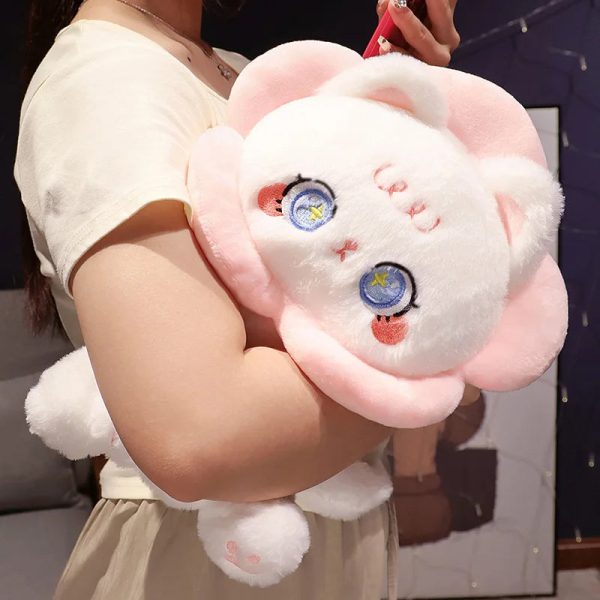 Cute Floral Cat Plush Toy 30cm Soft Stuffed Doll Cute Floral Cat Plush Toy 30cm Soft Stuffed Doll