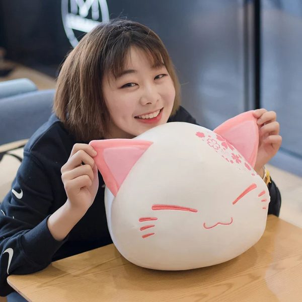 Cute Floral Cat Plush Toy 30cm Soft Stuffed Doll Cute Floral Cat Plush Toy 30cm Soft Stuffed Doll