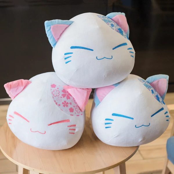 Cute Floral Cat Plush Toy 30cm Soft Stuffed Doll Cute Floral Cat Plush Toy 30cm Soft Stuffed Doll