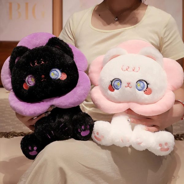 Cute Floral Cat Plush Toy 30cm Soft Stuffed Doll Cute Floral Cat Plush Toy 30cm Soft Stuffed Doll