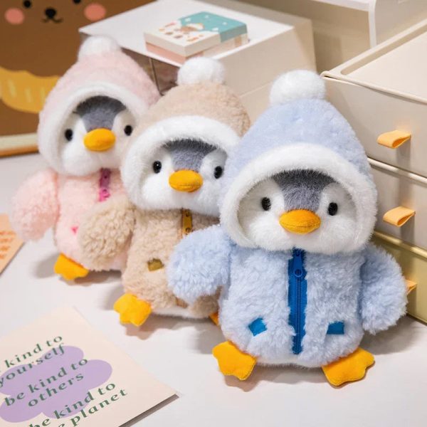 Cute Fluffy Penguin Plush Toy - Adorable Sleep Companion & Gift Cute Fluffy Penguin Plush Toy - Adorable Sleep Companion & Gift