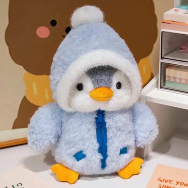 Cute Fluffy Penguin Plush Toy - Adorable Sleep Companion & Gift Cute Fluffy Penguin Plush Toy - Adorable Sleep Companion & Gift