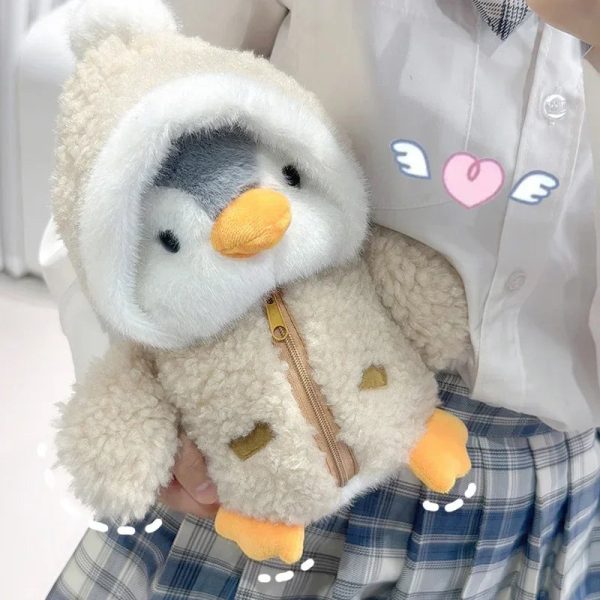 Cute Fluffy Penguin Plush Toy - Adorable Sleep Companion & Gift Cute Fluffy Penguin Plush Toy - Adorable Sleep Companion & Gift